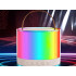Karaoke rinkinys su 2 belaidžiais mikrofonais ir nešiojamąja „Bluetooth“ kolonėle su RGB apšvietimu – K52