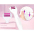Mikroadatinis masažuoklis (derma roller) veidui, kaklui ir kūnui, 6 viename, 15 cm