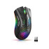 Belaidė žaidimų pelė su optiniu jutikliu ir RGB apšvietimu, 2,4 GHz