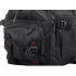 Juoda turistinė kuprinė kelionėms ir žygiams su USB jungtimi, 35L, 54cm x 40cm x 32cm