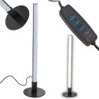 Moderni dekoratyvinė LED lempa – stalinė ir pastatoma, juoda, 40 cm