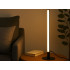 Moderni dekoratyvinė LED lempa – stalinė ir pastatoma, juoda, 40 cm