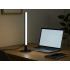 Moderni dekoratyvinė LED lempa – stalinė ir pastatoma, juoda, 40 cm