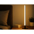 Moderni dekoratyvinė LED lempa – stalinė ir pastatoma, juoda, 40 cm