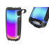 Nešiojamasis belaidis „Bluetooth“ boomboksas su RGB apšvietimu, FM radiju, USB ir AUX, 18cm x 8,5cm x 8,5cm