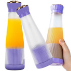 Nešiojamas belaidis USB trintuvas kokteiliams, 400 ml, violetinis