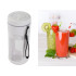 Nešiojamas belaidis USB kokteilių trintuvas su dirželiu, 450 ml, 28 cm