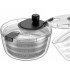 Salotų ir daržovių džiovyklė su sukamuoju mechanizmu, pilka, 4 L, 24,5 × 10,5 cm