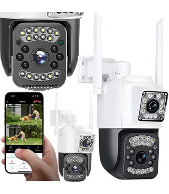 Lauko IP kamera su dviem objektyvais, 4G ir Ethernet, 6 MP, 06365_B