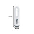 LED naktinė lemputė su judesio jutikliu ir žibintuvėlio funkcija, belaidė, įkraunama USB, 17 × 4,5 cm