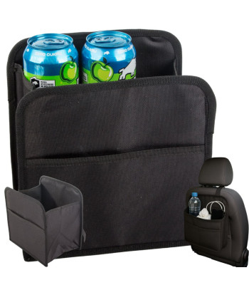Automobilio sėdynės atlošo organizatorius su telefono kišene, 22 × 22 × 16 cm