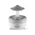 Oro drėkintuvas, kvapų difuzorius ir LED lempa, UFO formos, su nuotolinio valdymo pulteliu, 14cm x 17cm