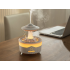Oro drėkintuvas, kvapų difuzorius ir LED lempa, UFO formos, su nuotolinio valdymo pulteliu, 14cm x 17cm