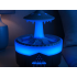 Oro drėkintuvas ir kvapų difuzorius su RGB LED apšvietimu, nuotolinio valdymo pulteliu, UFO formos, 24531_CZ