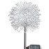 Saulinių LED sodo lempų „Kiaulpienė“ rinkinys, 2 vnt., 70 cm