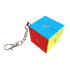 Mini Rubiko kubo raktų pakabukas, edukacinis loginis žaislas, 2x2, 3,5 × 3,5 × 3,5 cm
