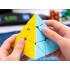 Edukacinė loginė piramidės formos kubo dėlionė „Pyraminx“, 9,5 cm x 9,5 cm x 9,5 cm