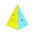 Edukacinė loginė piramidės formos kubo dėlionė „Pyraminx“, 9,5 cm x 9,5 cm x 9,5 cm