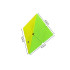 Edukacinė loginė sukamoji piramidės formos dėlionė „Pyraminx“, 9,5 cm x 9,5 cm x 9,5 cm