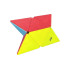 Edukacinė loginė sukamoji piramidės formos dėlionė „Pyraminx“, 9,5 cm x 9,5 cm x 9,5 cm
