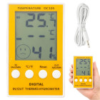 Skaitmeninis termometras-higrometras su zondu, LCD ekranu, temperatūros ir drėgmės matuoklis