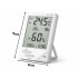 Meteorologinė stotelė su LCD ekranu, termometru, laidiniu zondu, higrometru ir magnetu, vidaus ir lauko