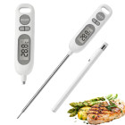 Skaitmeninis virtuvinis termometras mėsai su LCD ekranu, atsparus vandeniui, 25 cm
