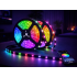 RGB LED juosta su „Bluetooth“ valdymu programėle ir nuotolinio valdymo pulteliu, 5 m