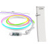 Neoninė RGB LED juosta su Bluetooth valdymu ir nuotolinio valdymo pultu, 10 m