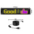Programuojamas LED skydelis automobiliui ir vitrinai, 16 × 64