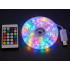 RGB LED juosta, valdoma „Bluetooth“ programėle ir pulteliu, IP65, USB, 10 m