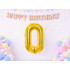 Auksinis folinis balionas – skaičius 0, 26 cali (apie 66 cm)