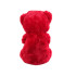 Raudonas pliušinis meškiukas su širdimi „I LOVE YOU“ – dovana, 30cm x 18cm