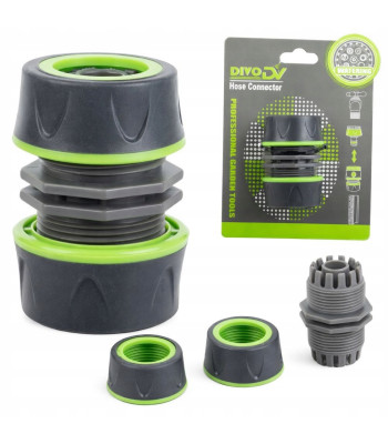 Sodo žarnos taisymo jungtis DIVODV, 1/2″, 5 × 3 cm