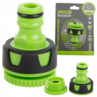 Jungtis sodo žarnai prie čiaupo DIVODV, 1/2″ ir 3/4″