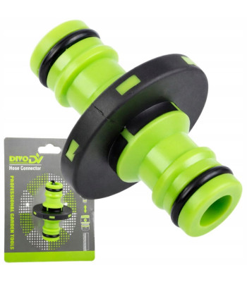 Sodo žarnos jungtis dviem greitosioms jungtims DIVODV, 1/2″, 5,5 × 3,5 cm, 27915