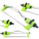 Reguliuojamas svyruojantis sodo purkštuvas vejai, didelis veikimo nuotolis, 15 purkštukų