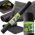 Mulčiuojamoji agrodanga DIVODV, juoda, 50 g/m², 1 × 10 m
