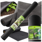 Juoda mulčiuojamoji agrotekstilė DIVODV, 50 g/m², 1 × 30 m