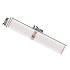 Antakių ir veido depiliatorius su LED lempute, 13 cm, Ø 2 cm
