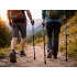 Trekkingo ir šiaurietiškojo ėjimo lazdos VERK GROUP su antgaliais ir dėklu, 62–137 cm