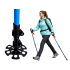 Trekkingo ir šiaurietiškojo ėjimo lazdos VERK GROUP su antgaliais ir dėklu, 62–137 cm