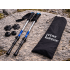Trekkingo ir šiaurietiškojo ėjimo lazdos VERK GROUP su antgaliais ir dėklu, 62–137 cm