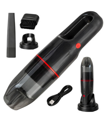 Belaidis rankinis dulkių siurblys automobiliui su USB-C, 27711