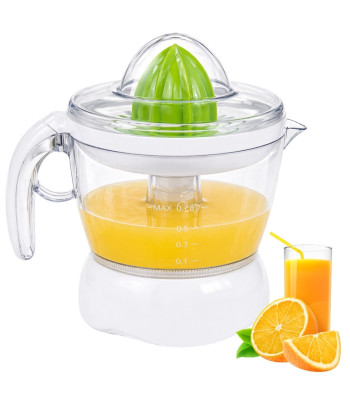 Elektrinė citrusinių vaisių sulčiaspaudė, balta, 0,7 l, 25 W