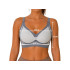 Moteriška sportinė push-up liemenėlė, formuojanti, besiūlė, su įdėklais, M