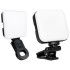 Mini LED RGB lemputė fotografavimui ir filmavimui su spaustuku, 5,5 W, 3000K–6500K, 150°