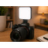 Mini LED RGB lemputė fotografavimui ir filmavimui su spaustuku, 5,5 W, 3000K–6500K, 150°