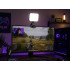 Mini LED RGB lemputė fotografavimui ir filmavimui su spaustuku, 5,5 W, 3000K–6500K, 150°