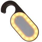 Naktinė LED lemputė su judesio jutikliu, USB-C įkrovimu ir pakabinimo kabliuku, šilta šviesa, 15 × 1,8 × 6 cm
